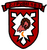 Ein rotes Wappen zeigt einen Widderkopf und einen Halbmond, mit "2./PzBtl 183" auf einem Banner darüber.