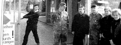 Der letzte Soldat verlässt die Kaserne "Auf der Freiheit"