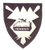 Ein Wappen zeigt ein gepanzertes Fahrzeug mit einem Soldaten, umgeben von geometrischen Formen, symbolisiert eine 5. Kompanie.