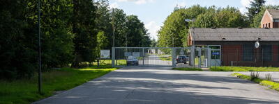 Eingang Materialdepot Ladelund (2023)