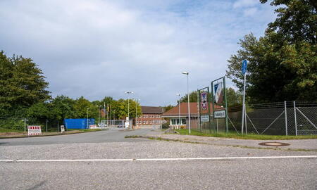 Eingang des Truppenübungsplatzes Todendorf