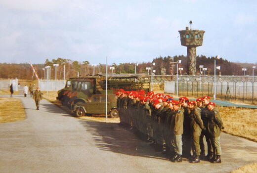 Auflösung des SAS Kellinghusen - Letzter Appell am SAS (1991)