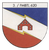 Ein Wappen mit der Aufschrift "3. / FMBTL 620" zeigt ein rotes Gebäude und einen gelben Blitz auf blau-weiß-rotem Hintergrund.