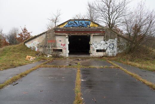Entkernter Bunker im SAS Kellinghusen (2015)