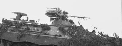 SPz Marder bei der Übung Brigade Frost in Oksböl, Dänemark (1981)