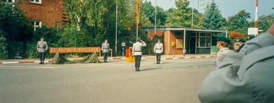 Abmeldung des PzGrenBtl 162 und Auflösung der Kaserne (30.09.1994 - Foto: Archiv PzGrenBtl 162)