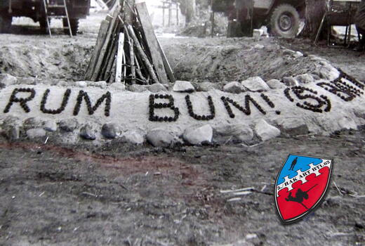 Biwakplatz der Begleitbatterie RakArtBtl 62 - Rum Bum (1962 - Bergen-Hohne)