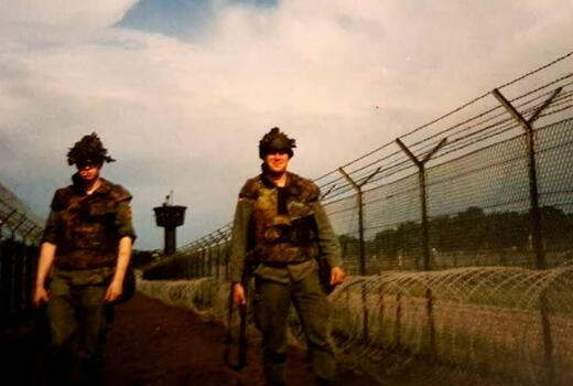 Wachgang für Bgleitsoldaten am SAS