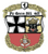 Ein militärisches Wappen zeigt Symbole und den Schriftzug "PzGrenBtl 401" umgeben von einem goldenen Lorbeerkranz.
