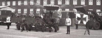 Aufstellung der NschKp 510 in Schleswig (1980)
