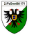 Ein Wappen zeigt einen doppelköpfigen Adler mit einem Schild, gekennzeichnet mit "2./PzGrenBtl 171" auf grün-weißem Hintergrund.