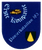 Ein blaues Wappen mit "Erste Löwenpanzer" und "Panzerbataillon 183" zeigt ein gelbes Panzersymbol.
