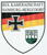 Das Wappen der Reservistenkameradschaft Hamburg-Bergedorf zeigt ein Eisernes Kreuz und einen Baum auf einer deutschen Flagge.